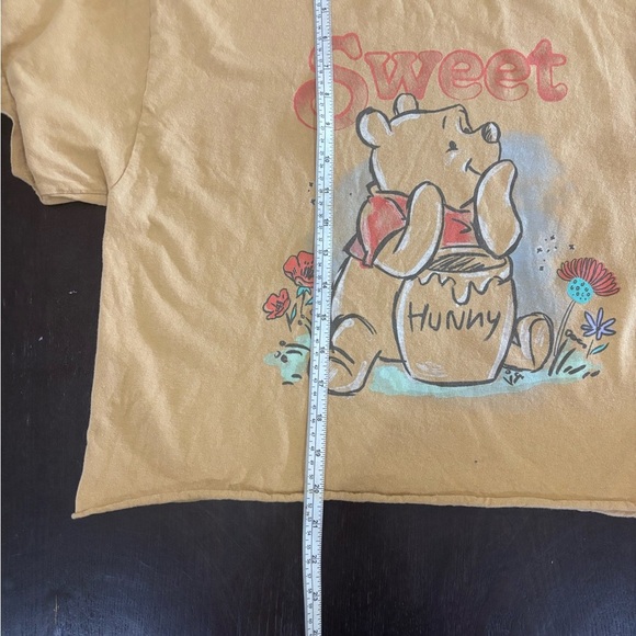 Disney Winnie the Pooh Cropped Tshirt Size Large - Picture 7 of 9